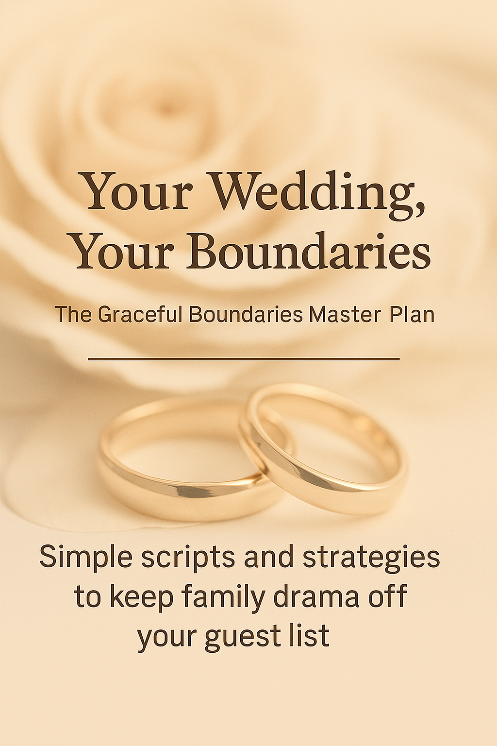 Cover of the Your Wedding, Your Boundaries Guide